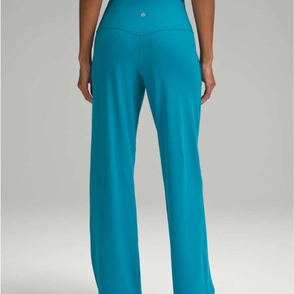 lululemon athletica Pants - Lululemon Align High-Rise Wide-Leg Pant 31" Hawaiian Blue